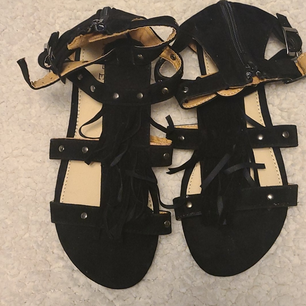 Roper sandals size 7 black